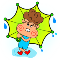 Pleasant day Kouchaman sticker #810312