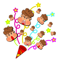 Pleasant day Kouchaman sticker #810313