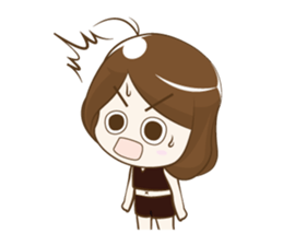 Platinum Girl sticker #810358