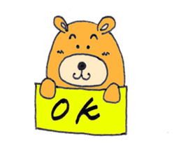 kumazou-kun sticker #810986