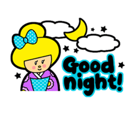 KOKESHI GIRL (English version) sticker #811564