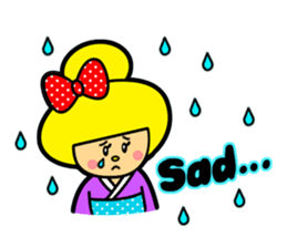 KOKESHI GIRL (English version) sticker #811568