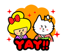 KOKESHI GIRL (English version) sticker #811586