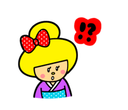 KOKESHI GIRL (English version) sticker #811589