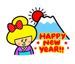 KOKESHI GIRL (English version) sticker #811593