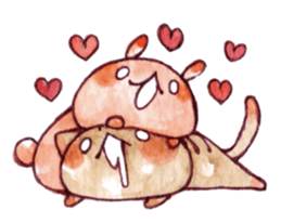 USAHIKO and his friends ! sticker #811619