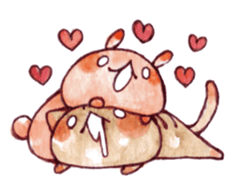 USAHIKO and his friends ! sticker #811619