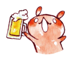 USAHIKO and his friends ! sticker #811621