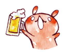 USAHIKO and his friends ! sticker #811621