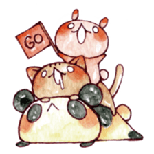 USAHIKO and his friends ! sticker #811633