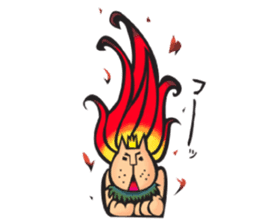 Lion Hair sticker #811922