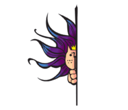 Lion Hair sticker #811927