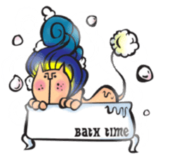 Lion Hair sticker #811929