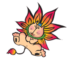 Lion Hair sticker #811937