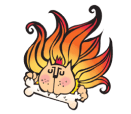 Lion Hair sticker #811938