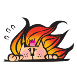 Lion Hair sticker #811944