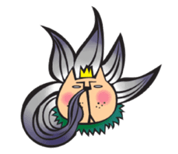 Lion Hair sticker #811951