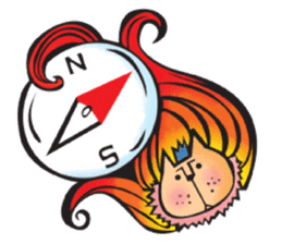 Lion Hair sticker #811956