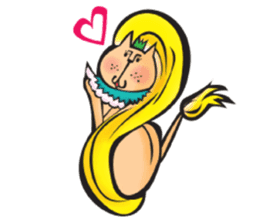 Lion Hair sticker #811957