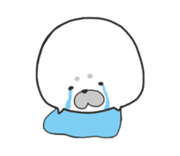 SEAL BABY "MARU" sticker #812244