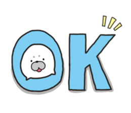 SEAL BABY "MARU" sticker #812245