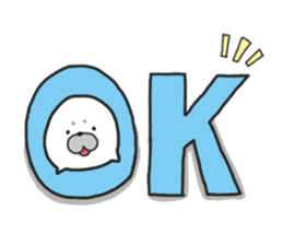 SEAL BABY "MARU" sticker #812245