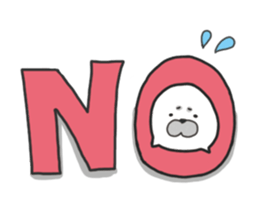 SEAL BABY "MARU" sticker #812246