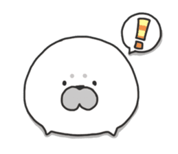 SEAL BABY "MARU" sticker #812249