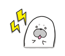 SEAL BABY "MARU" sticker #812251