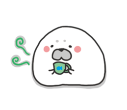 SEAL BABY "MARU" sticker #812261