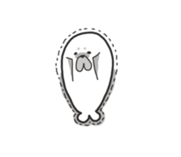 SEAL BABY "MARU" sticker #812262