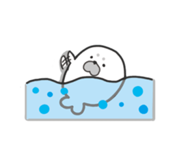 SEAL BABY "MARU" sticker #812273