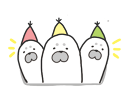 SEAL BABY "MARU" sticker #812276