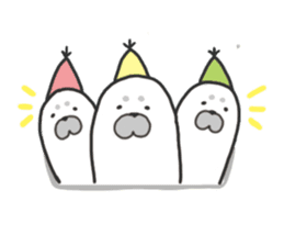 SEAL BABY "MARU" sticker #812276