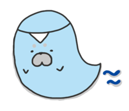 SEAL BABY "MARU" sticker #812278