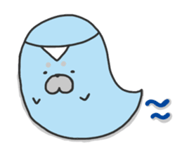 SEAL BABY "MARU" sticker #812278