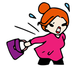 Selfish Japanese woman sticker #812695