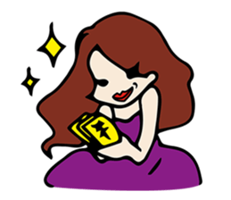 Selfish Japanese woman sticker #812714