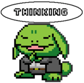 Shownan rabbit Type GREEN sticker #813006