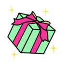 Cookie the Cat 3/Christmas/Holidays sticker #813050