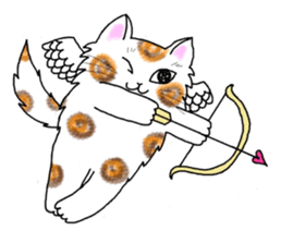 Cookie the Cat 3/Christmas/Holidays sticker #813058