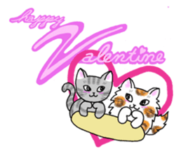 Cookie the Cat 3/Christmas/Holidays sticker #813059