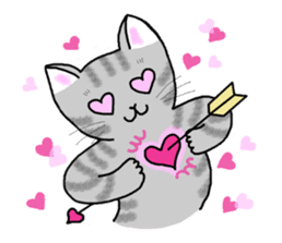 Cookie the Cat 3/Christmas/Holidays sticker #813060