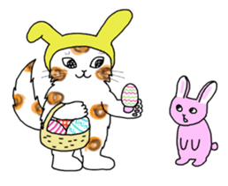 Cookie the Cat 3/Christmas/Holidays sticker #813064