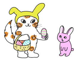 Cookie the Cat 3/Christmas/Holidays sticker #813064