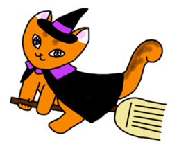 Cookie the Cat 3/Christmas/Holidays sticker #813077