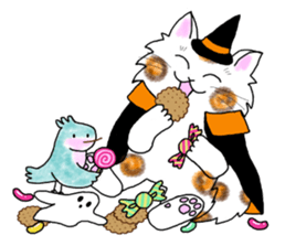 Cookie the Cat 3/Christmas/Holidays sticker #813078