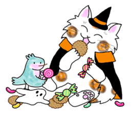 Cookie the Cat 3/Christmas/Holidays sticker #813078