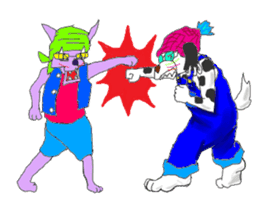 Dog of sunglasses sticker #813216