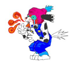 Dog of sunglasses sticker #813217